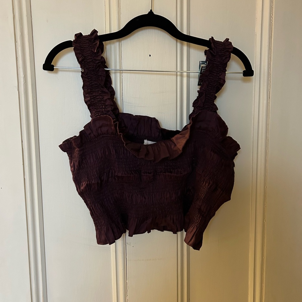 Rebecca minkoff crop top